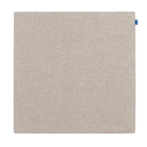 Textilní akustická napichovací nástěnka BOARD-UP 75x75 cm jemná béžová 