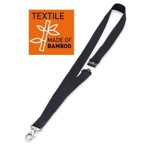 Závěsný řemínek DURABLE ECO 20mm černý 10ks 