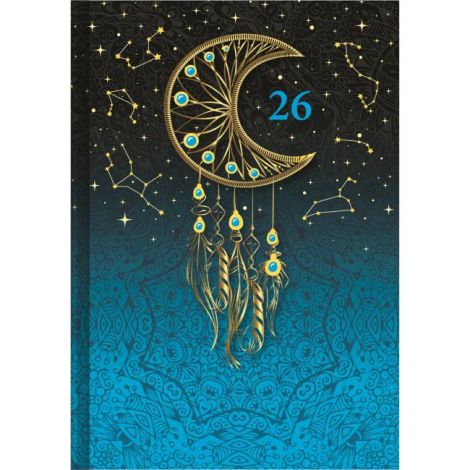 Diář denní A5 14,2x20,4 cm - ART Lapač snů 2026 