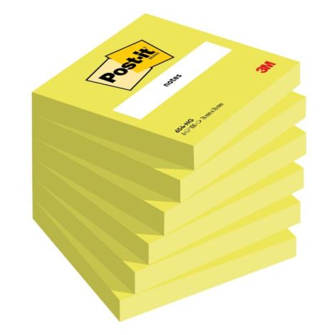 Samolepící bloček Post-it 76x76 zelený 6 x 100 lístků 