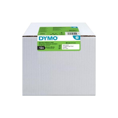 Samolepící etikety Dymo LW 89x28mm adresní bílé 1560ks 