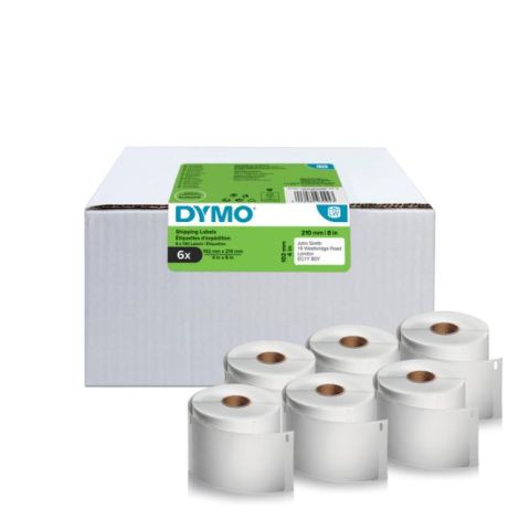 Samolepící etikety Dymo LW 5XL 102x59 mm velké expediční bílé 840ks 