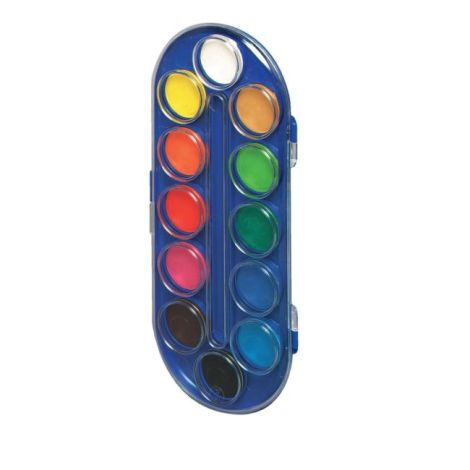 Vodové barvy Herlitz LOCO 12 barev 