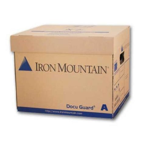 Archivační krabice Iron Mountain hnědá s víkem 35x25x31 cm nosnost 15 kg (1 ks)