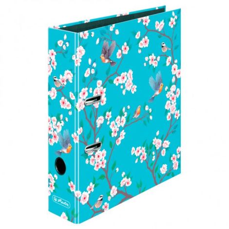 Pákový pořadač Herlitz maX.file Ladylike 8cm Ptáci