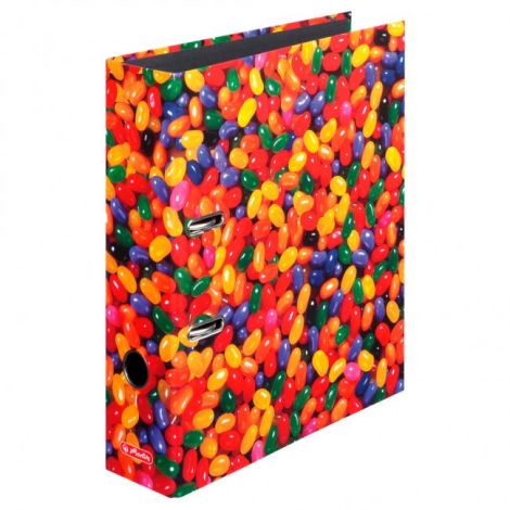 Pákový pořadač Herlitz maX.file 8cm Fazolky