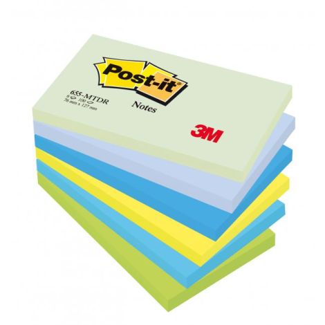 Bločky Post-it `SNÍ` 76x127mm, 6x100 lístků