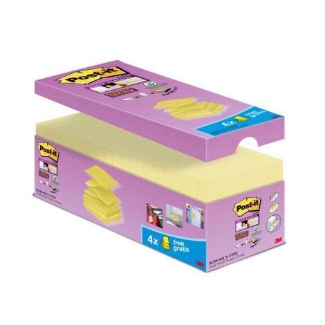 Z-bločky Post-it Super Sticky žluté 76x76mm 20x100 lístků