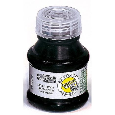 Razítková barva Koh-i-noor černá 50ml