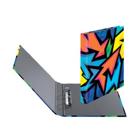 Pořadač 2-kroužkový Herlitz maX.file NEON ART 2,5cm