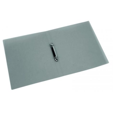 Pořadač PP A4/4R/25mm Q-CONNECT transparentní šedý