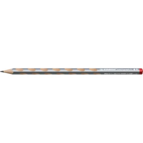 STABILO EASYgraph S metallic Edition R HB stříbrná 12ks