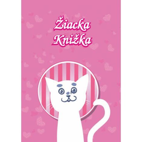 Žácká knížka- motiv Kočka , 8 stran