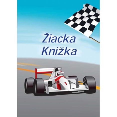 Žácká knížka- motiv Formula, 8 stran