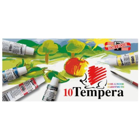 Temperové barvy 16ml 10 barev