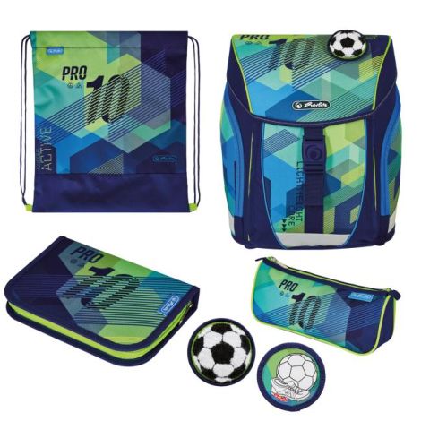 Školní batoh Herlitz FiloLight Fotbal sada