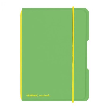 Sešit Herlitz my.book Flex A6 40 listů čtverečkovaný PP zelený