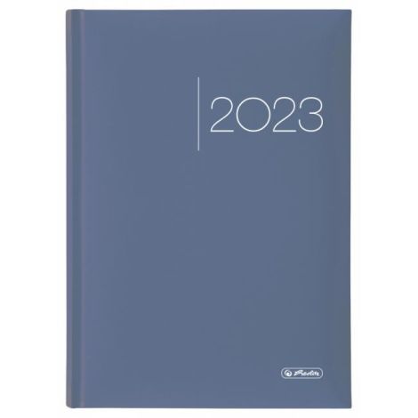 Diář Cheftimer A5 denní metalický stříbrný 2024