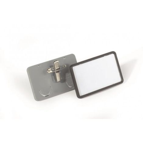 Visačka kolíček+špendlík DURABLE CLIP CARD 75x40mm 25ks