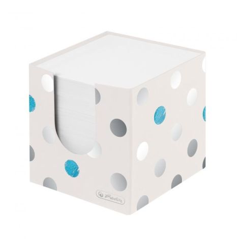 Blok kostka nelepená Herlitz Frozen Glam 90x90x90mm kartonová krabička