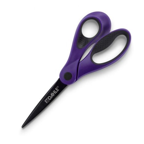 Nůžky DAHLE Soft grip 21cm fialové