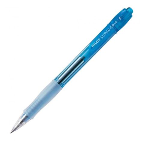 Kuličkové pero PILOT Super Grip Neon modré
