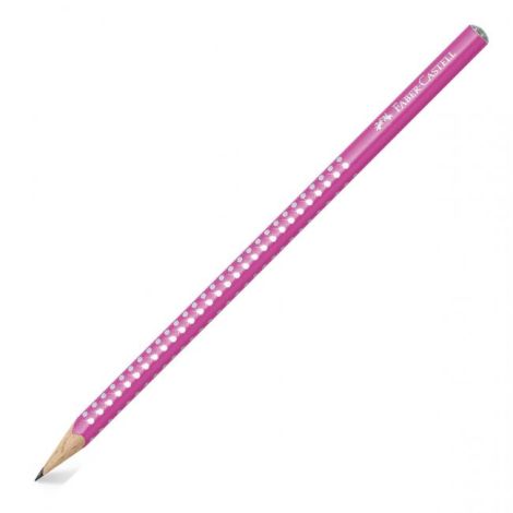 Tužka Faber Castell Sparkle růžová 12ks