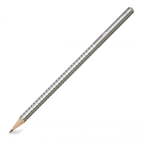 Tužka Faber Castell Sparkle stříbrná 12ks