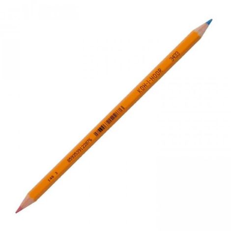 Tužka Koh-i-noor 3433 červená/modrá 12 ks