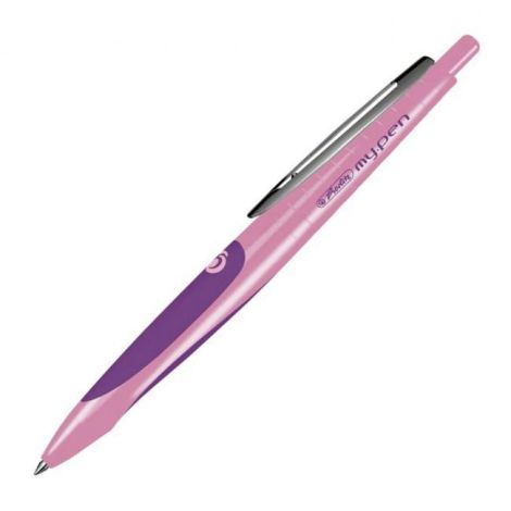 Kuličkové pero Herlitz my.pen růžové/fialové