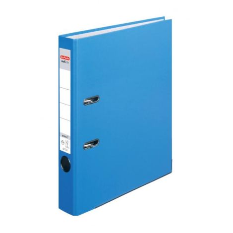 Pákový pořadač Herlitz maX.file Color Blocking poloplastový 5cm baltická modrá