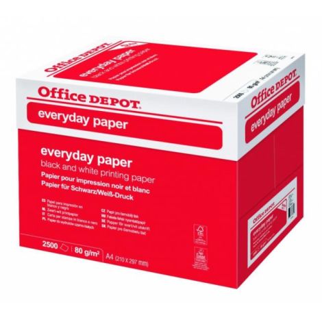 Kopírovací papír Office Depot Everyday A4, 80g 2500 listů
