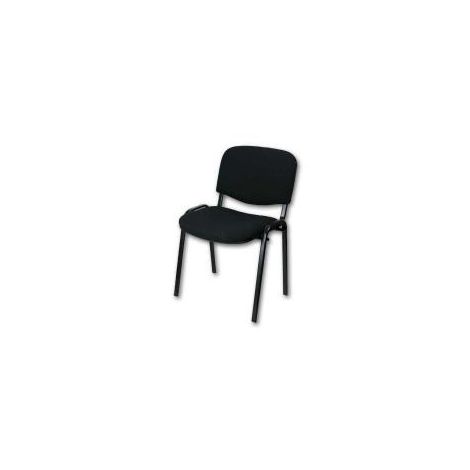 Konferenční židle ISO N černá D2, kostra černá