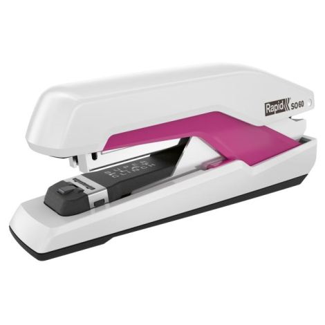 Sešívačka Rapid Supreme Omnipress SO60 bílá/růžová