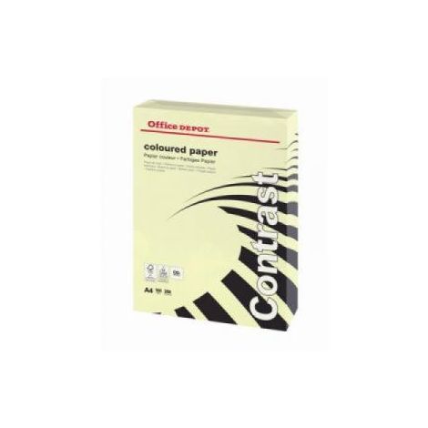 Barevný papír Office Depot Contrast A4 lososová, 160 g, 250 listů