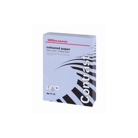 Barevný papír Office Depot Contrast šeříkový, A4 160g