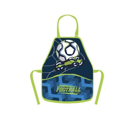 Dětská zástěra Karton PP 15x25x1,5cm Fotbal 2