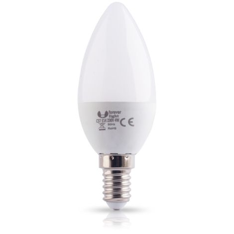 LED žárovka E14, 4W, 230V, 3000K, bílá teplá
