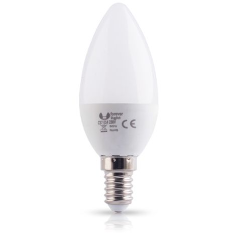 LED žárovka E14, 7W, 230V, 3000K, bílá teplá