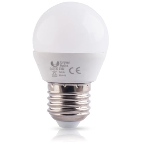 LED žárovka E27, 7W, 230V, 3000K, bílá teplá