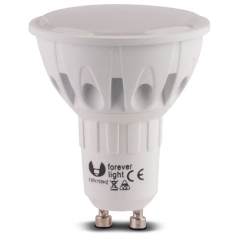 LED žárovka GU10, 5W, 230V, 3000K, bílá teplá