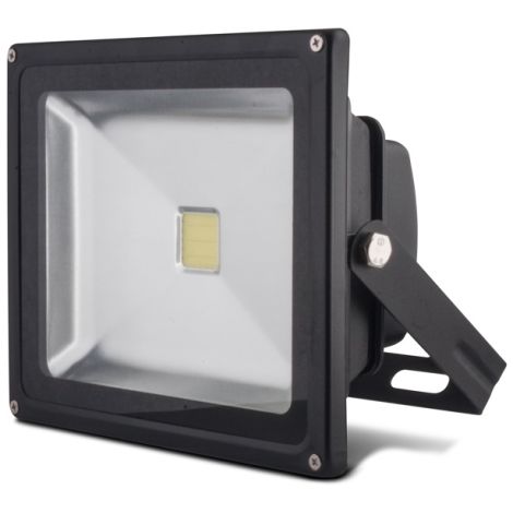 LED reflektor 30W, 230V, 6000K, bílá studená