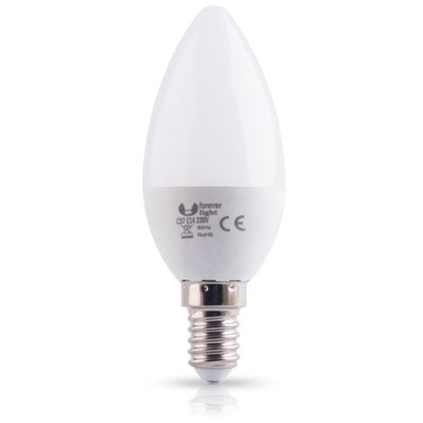LED žárovka E14, 7W, 230V, bílá studená