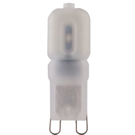 LED žárovka G9, 2,5W, 230V, 3000K, bílá teplá mléčná