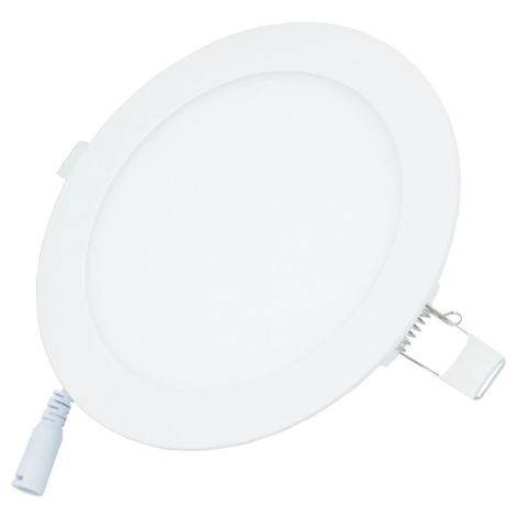 LED stropní svítidlo 12W, 3000K, bílá teplá, kulatá