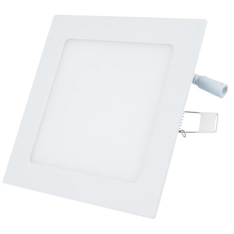 LED stropní svítidlo 12W, 3000K, bílá teplá, čtvercová