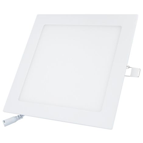 LED stropní svítidlo 18W, 3000K, bílá teplá, čtvercová
