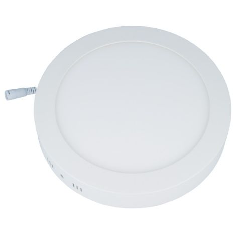 LED stropní svítidlo 12W, 3000K, bílá teplá, kulaté