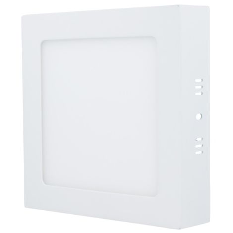 LED stropní svítidlo 12W, 3000K, bílá teplá, čtvercové