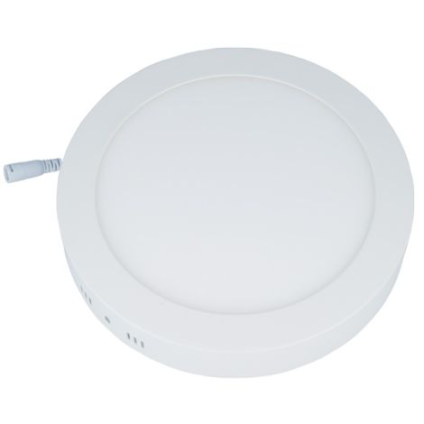 LED stropní svítidlo 12W, 4500K, bílá teplá, kulaté